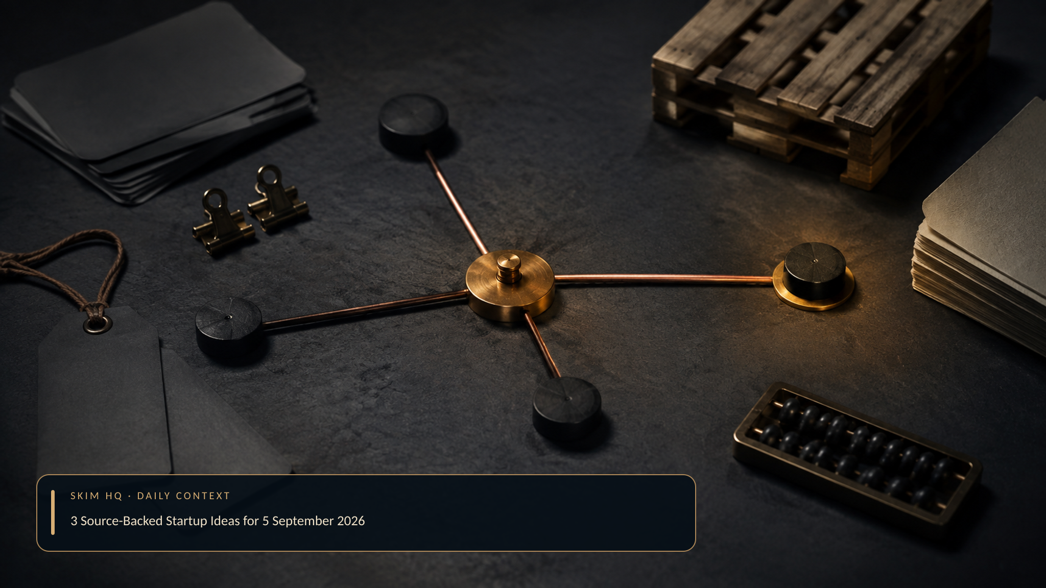 3 Source-Backed Startup Ideas for 5 September 2026 — contextual editorial image 2