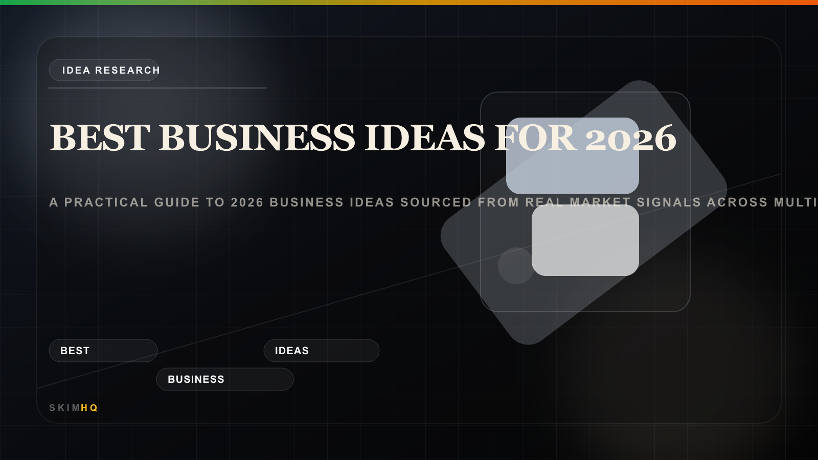 Best Business Ideas for 2026